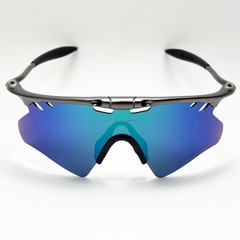 Oakley X-Metal Mag Sunglasses Gunmetal Frame Green Gradient Lens New