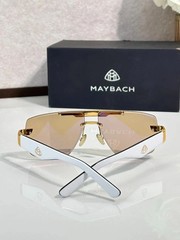 Maybach Style Z1891 Gold Rimless Square Lens Men’s Luxury Sunglasses