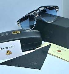 Vintage Maybach Blue Gradient Aviator Sunglass For Men Free World Wide Shipping