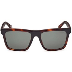 Guess Men’s Sunglasses Dark Havana Injected Plastic Rectangular GU00166 5552N