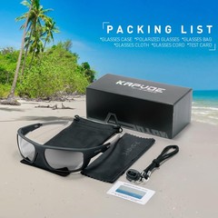 Polarized Sports Sunglasses for Men, Women & Youth UV400 Baseball, Cycling,