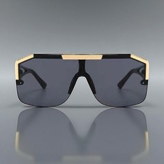 Oversized Sunglasses Luxury Fashion Retro GlassesUV400 Shade Men and Women