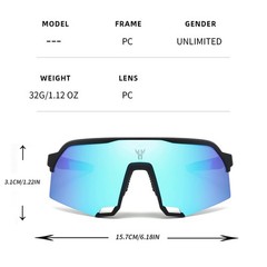 Polarized Sports Sunglasses Outdoor Cycling Driving Fishing Glasses UV400 Goggle