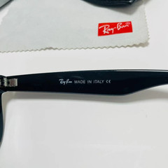 Ray-Ban RB4165 Polarized Sunglasses Black Frame / Dark Gray Lenses 50mm