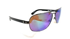 Spy Showtime Sunglasses – Gunmetal – Happy Bronze w/Grn Spectra, Pre-owned