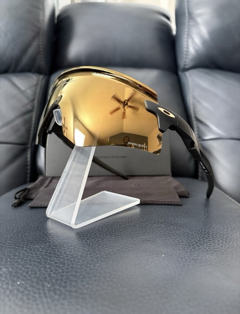 Oakley Encoder Sunglasses OO9471 Polished Black Frame PRIZM Gold Lens