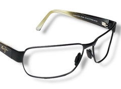 Maui Jim Black Coral MJ 249 2M Matte Black Sunglasses Frame Only 65-16mm