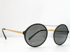 MODO Sunglasses 663 BLKGD Black/Gold Frames w/ Polarized Grey Lenses Men’s 48mm