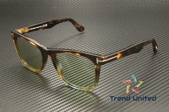 Tom Ford FT1099 56N Acetate Havana Other Green 52 mm Men’s Sunglasses
