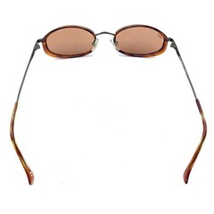 Serengeti 6477 Copper Brown Tortoise Round Oval Sunglasses Brown Lens Japan