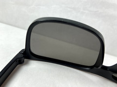 Blue Mirror Lenses Matte Black Frames Square Sunglasses 908P MADE IN CHINA