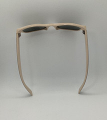 Ray Ban New Wayfarer (RB2132-875) Black on Beige 52mm/G-15 Green Sunglass