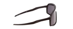 Coyote Python Designer Polarized Sunglasses Mens Sport Shield Matte Black / Grey