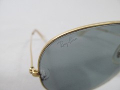 Vintage B&L Ray-Ban Aviator Sunglasses Made in USA 70’s w/ Wear & DAMAGED LENS