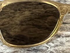 Ray-Ban New Wayfarer Bicolor Polarized Brown 55mm Sunglasses RB2132 945/57 55-18