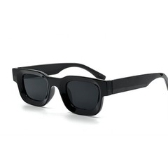 Sunglasses Men Designer Square Black Lens Fashion Shades Classic Retro Lentes