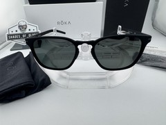 ROKA RORY 2.0 MATTE BLACK DARK CARBON POLARIZED SUNGLASSES REGULAR 52MM USA NEW