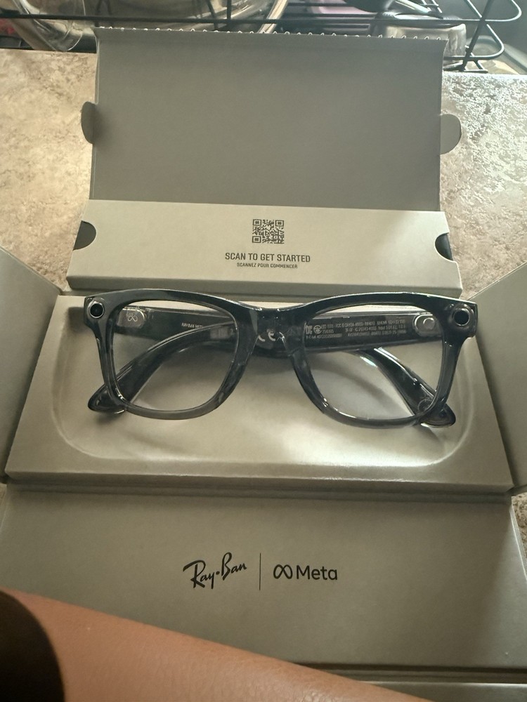 Ray Ban Meta Wayfarer Gen 2 Glasses Transparent Frame/Transition Lens