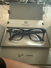 Ray Ban Meta Wayfarer Gen 2 Glasses Transparent Frame/Transition Lens