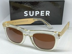 Retrosuperfuture 894 Ciccio Francis Crystal Frame Size 50mm Sunglasses NIB