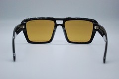 NEW TOM FORD TF 1153 01E BLACK YELLOW AUTHENTIC SUNGLASSES FRAME 56-19