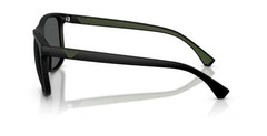 Emporio Armani EA4129 504287 Matte Black Square Sunglasses