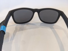 Foster Grant Advanced Comfort Black w Navy Sunglasses 100% UVA/UVB