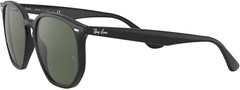 Ray-Ban 0Rb4306 Irregular Sunglasses – Black / Green – Authentic New