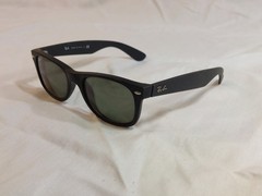 Ray-Ban RB2132 New Wayfarer 622 Sunglasses Black Rubber Frames Only 52-18-145