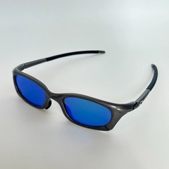 Oakley Hatchet X-Metal Sunglasses Gunmetal Frame Brown Lens Vintage Rare