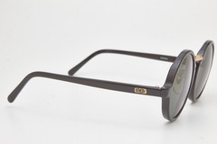 1990S Vintage Black Round Sunglasses by RAY BAN W0924 PREMIER Boho Look YES!