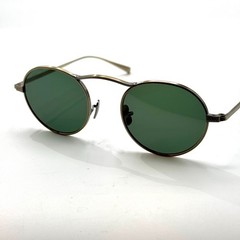 Eyevan Sunglasses Safari-E Antique Gold Round Frame 46-21-145 New Authentic