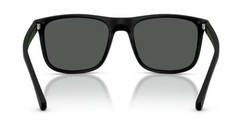 Emporio Armani EA4129 504287 Matte Black Square Sunglasses