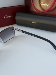 CARTIER CT0579S 008 Silver Blue Gradient Flash Mirror Lens Sunglasses AUTHENTIC