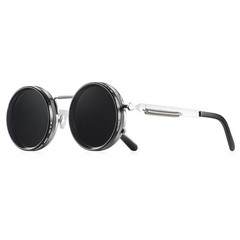 Polarized Round Sunglasses ND9 Adjustable Dimming Men Women Outdoor Shades