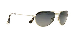Maui Jim Baby Beach Silver Frame / Neutral Grey Polarized Lenses GS245-17 NEW