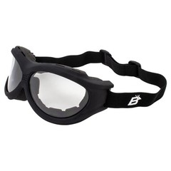 Padded Motorcycle Riding Goggles Over Glasses UV Protective Eyewear