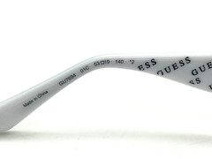NEW GUESS SUNGLASSES GU 7694 01C BLACK WITH LOGO ON THE SIDES 53-19-140MM CHINA
