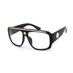 Men Clear Lens Eye Glasses Hip Hop Shades Fashion Oversized Designer Sunglasses