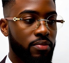 Diamond buffs sunglasses men’s women’s LUXURY glasses retro Gold buff’s vvs Ice