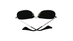 Ray-Ban Cockpit RB3362 Gunmetal Silver Dark Lens Aviator Sunglasses 59