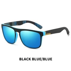 Vintage Square Polarized Sunglasses Men Women UV400 Luxury Designer Driving Fish
