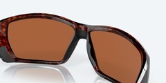 Costa Del Mar Tuna Alley Tortoise/Green Mirror 580P 62 mm Polarized Sunglasses