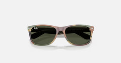 Ray-Ban New Wayfarer Green Camuflage/Green 55 mm Sunglasses RB2132 682331 55-18