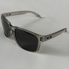 Oakley Holbrook XL Grey Smoke Clear Translucent Sunglasses Prizm Black Grey Lens