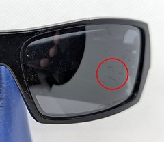 Oakley Gascan Sunglasses Black Gray Polarized Lenses