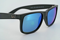 Ray-Ban RB4165 Justin 622/55 Sunglasses Full Rim Square Lightweight 54-16-145