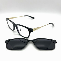 ✅ PAIR Eyewear The Finley + Topper 901 001-751 Black w/ Gold Temples 50☐17 140