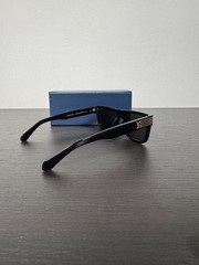 Louis Vuitton Z2910U Black Square Sunglasses Gold LV Logo