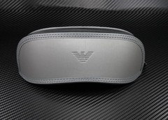 EMPORIO ARMANI EA4129 504287 Matte Black Grey 56 mm Men’s Sunglasses